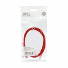 Digitus UTP patch CAT.5e 1m crveni