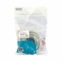 Digitus UTP patch CAT.6 10m sivi