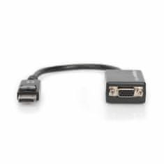 Digitus DisplayPort-VGA adapter 15 cm crni crni AK-340403-001-S
