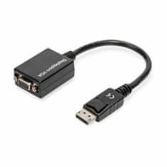 Digitus DisplayPort-VGA adapter 15 cm crni crni AK-340403-001-S