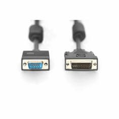 Digitus Kabel DVI-I digitalni-VGA 2m s feritom AK-320300-020-S