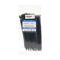 GW Kabelske vezice 200x4,8 mm crne UV pakiranje/100 k20048-0002