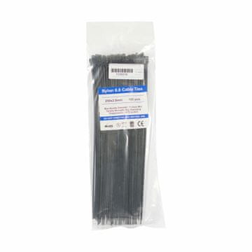GW Kabelske vezice 250x2,8 mm crne UV pakiranje/100 k25028-0002