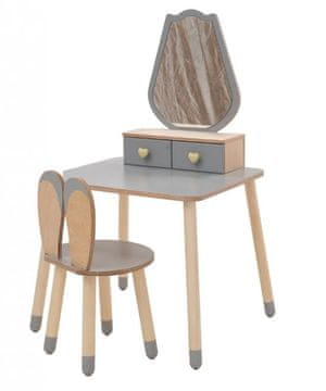 Furnitura MONTESSORI KOZMETIČKI STOLIĆ TULIPAN (VIŠE BOJA)