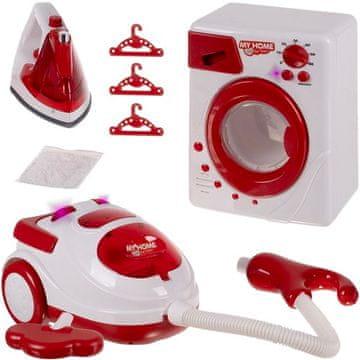 slomart KRUZZEL dječji set kućanskih aparata (3u1)