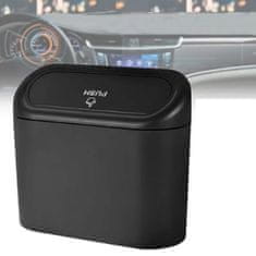 JOIRIDE® Višenamjenski koš za smeće u auto 15,6 x 13,9 x 6,5 cm – kanta za otpad i organizaciju prostora | CLEANMOBIL