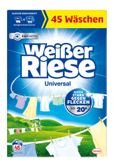 Weißer Riese prašak za rublje, Universal, 2.475 kg, 45 pranja
