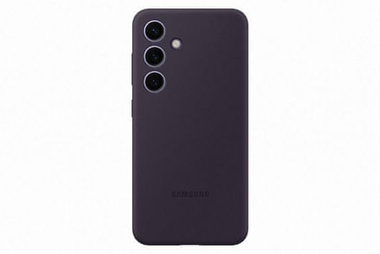 Samsung Galaxy S24 maskica, silikonska, tamno ljubičasta