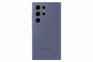 Samsung Galaxy S24 Ultra maska, silikonska, ljubičasta