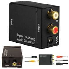 Malatec Digitalni analogni audio adapter - optički pretvarač
