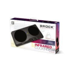 BROCK HPI 3002 BK infracrvena ploča za kuhanje