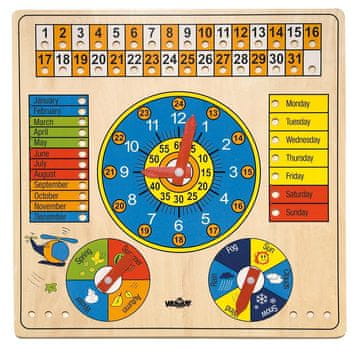 Woody višenamjenski kalendar - engleska inačica