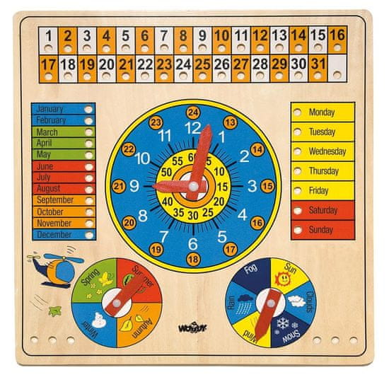 Woody višenamjenski kalendar - engleska inačica