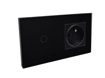 BOT Pametna utičnica s WiFi prekidačem za svjetlo SPS11 crna