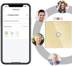 BOT Pametni Zigbee prekidač svjetla ONE SL11 – bijeli