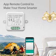 BOT Smart WiFi prekidač Matter SB14 s jednom tipkom