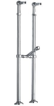 SAPHO ANTEA Podnožna instalacija za kadu, par, kromirana završna obrada