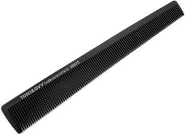 Toni&Guy Ravni češalj za šišanje i raspetljavanje, antistatički, crni 06970
