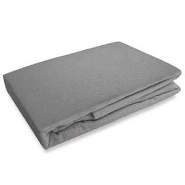 Darymex Flanel plahta 180x200 MEKANA topla FLANEL siva