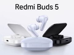 Redmi Buds 5 bežične slušalice, bijele