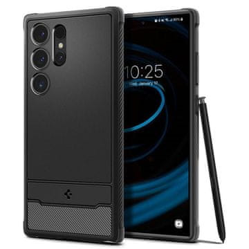 Spigen Rugged Armor maskica za Samsung Galaxy S24 Ultra, mat crna