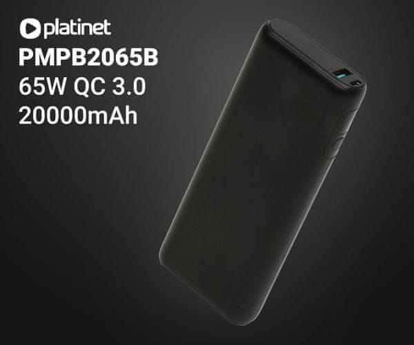 PMPB2065B - powerbank od 20.000 mAh sa snagom od 65 W