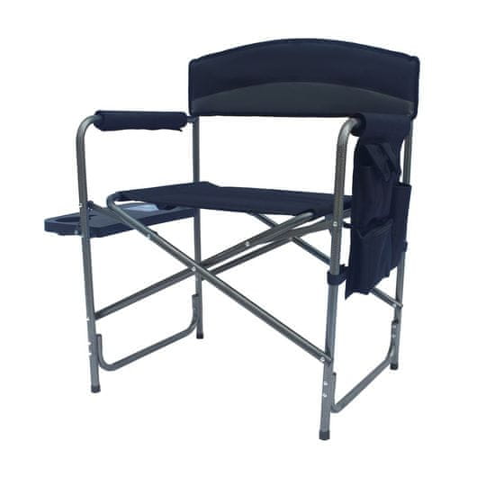 Linder Exclusiv Sklopiva kamping stolica Siva/Crna