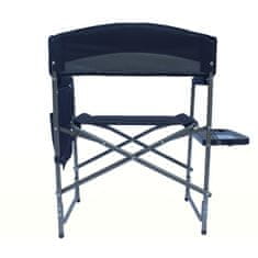 Linder Exclusiv Sklopiva kamping stolica Siva/Crna