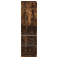 Vidaxl TV ormarići s LED svjetlima 2 kom boja hrasta 30,5x30x102 cm