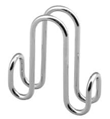 AQUALINE Dvostruka Kromirana Zidna Kuka za Tuš Kabine AQUALINE