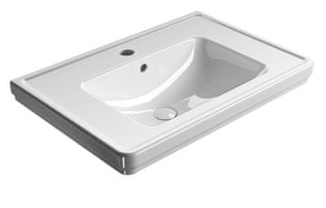 Gsi KERAMIČKI UMIVAONIK KLASIK 75x50 cm BIJELA ExtraGlaze