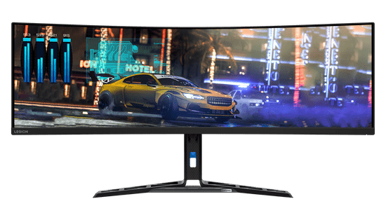 Lenovo Legion R45w-30 zakrivljeni monitor, 113 cm (44,5), VA, 5120x1440, FreeSync Premium Pro, 165 Hz, 1 ms (67B1GAC3EU)