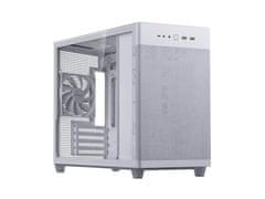 ASUS Prime AP201 kućište za računalo, Micro-ATX, kaljeno staklo, bijelo (90DC00G3-B39010)