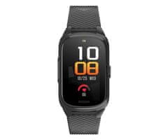 Forever SIVA ST-100 za starije osobe/dječji pametni sat, crni