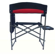 Linder Exclusiv Sklopiva kamping stolica Crvena/Crna