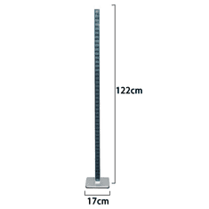 BOT LED podna lampa s glazbenim načinom rada AC1 122 cm WiFi RGB crna