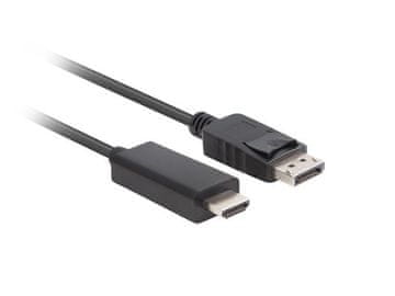 Lanberg Lanberg DisplayPort na HDMI pretvarač, 6mm, 1.1, Crni
