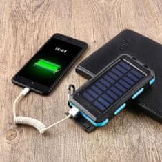 BOT Solarna power banka SP2 1 panel 10000mAh crna