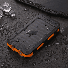 BOT Solarna power banka SP2 1 panel 10000mAh crna