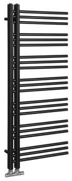 SAPHO DORLION crni mat radijator 500x1200mm, multifunkcionalno grijanje