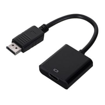 GEM GEM A-DPM-HDMIF-002 Adapter DisplayPort na HDMI, 0.1m, Crna