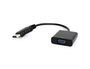 Gembird GEM A-DPM-VGAF-02 adapter, DisplayPort na VGA (D-Sub), 0.15m, crni