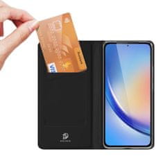 Dux Ducis Skin Pro preklopna maska za Samsung Galaxy A35 5G, crno