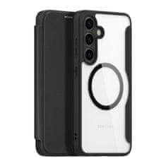 Dux Ducis Skin X preklopna maska za Samsung Galaxy S24 Plus, crno