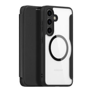 Dux Ducis Skin X preklopna maska za Samsung Galaxy S24 Plus, crno