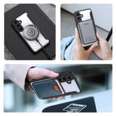 Dux Ducis Skin X preklopna maska za Samsung Galaxy S24 Plus, crno