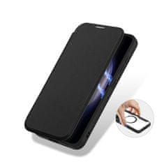 Dux Ducis Skin X preklopna maska za Samsung Galaxy S24 Plus, crno
