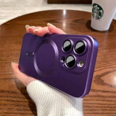 MG Soft MagSafe maska za iPhone 12, ljubičasta