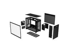 ASUS Prime AP201 kućište za računalo, Micro-ATX, kaljeno staklo, crno (90DC00G0-B39010)