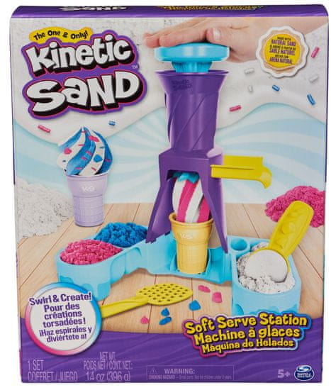 Kinetic Sand sladoledarnica – pijesak